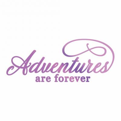 Couture Creations Hotfoil Stamp - Adventures